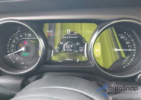 2023 Jeep Wrangler 4Xe 4X4 z USA, uszkodzony, nr VIN 1C4JJXN69PW626225